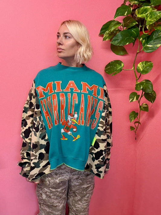 Miami hurricanes lazy top