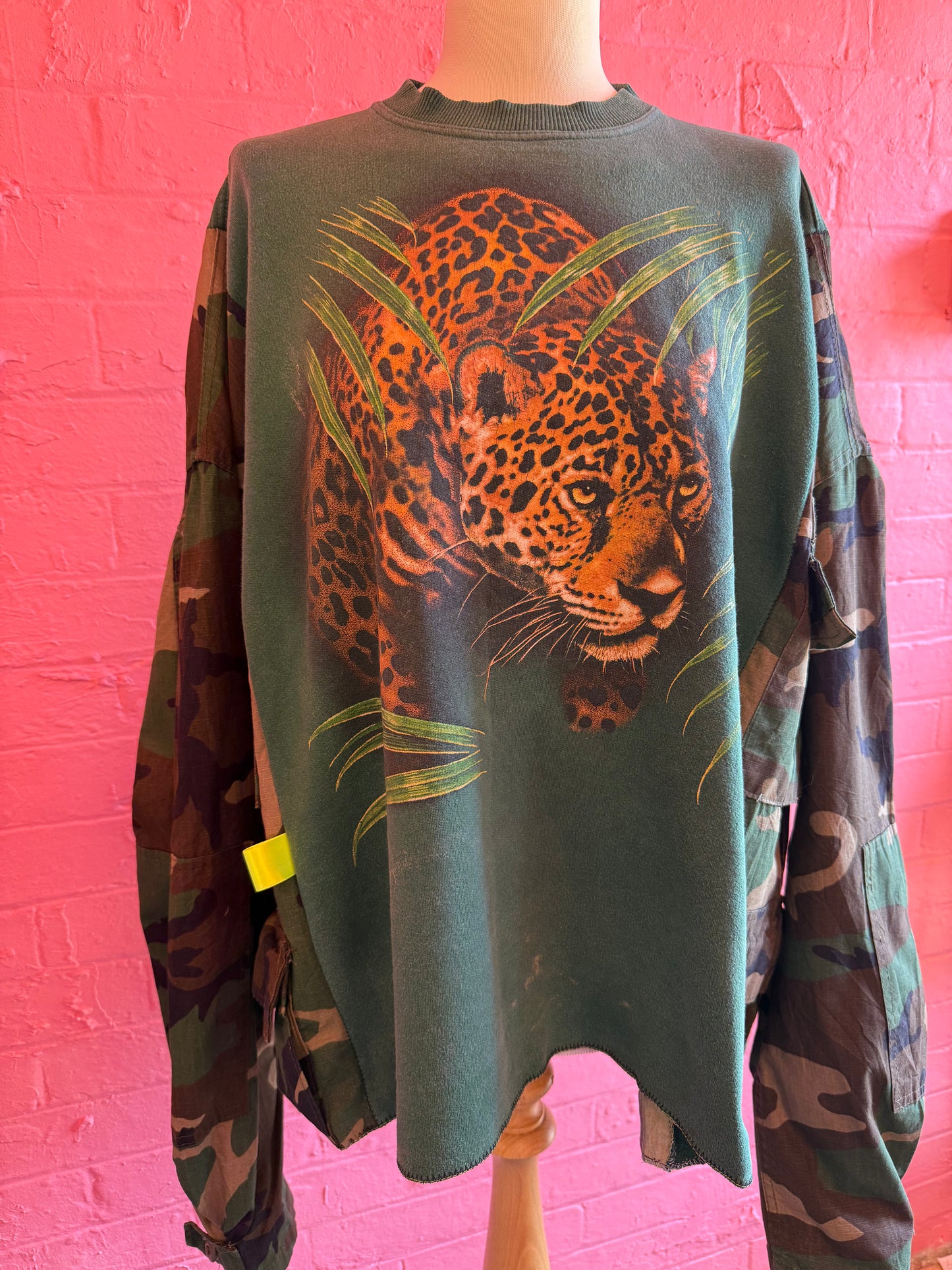 Lazy leopard work & play